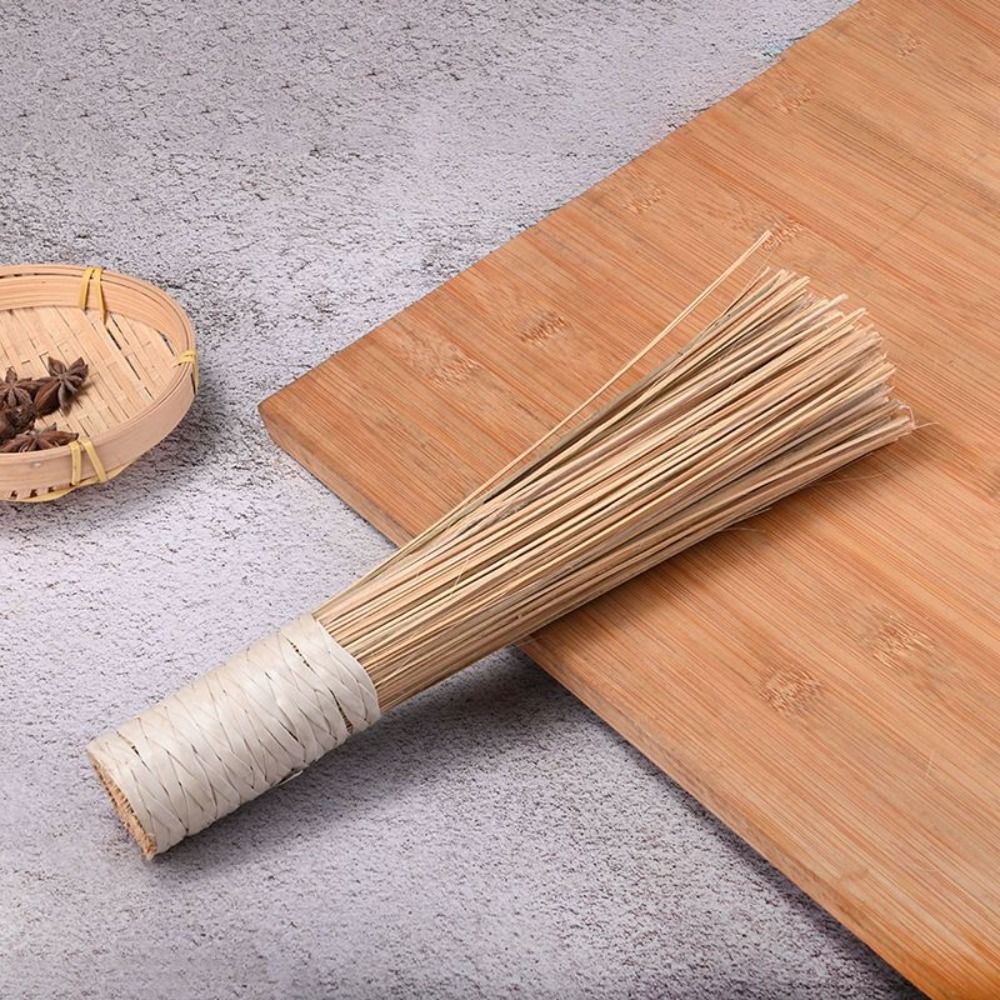 Dish Brush Bamboo - 가정용 전통 천연 대나무 청소 도구