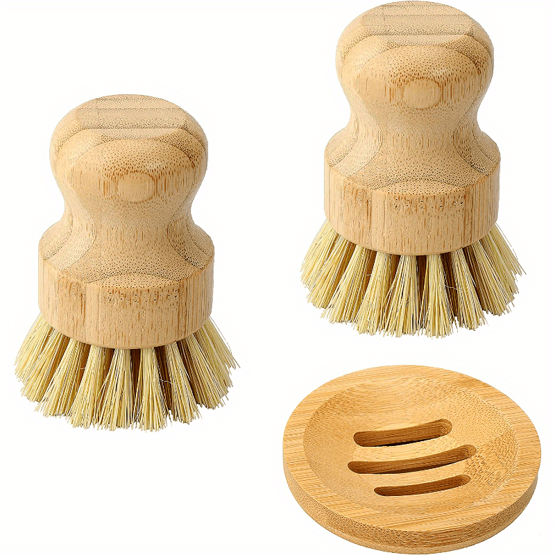 대나무 설거지 브러쉬 세트, 비누 받침대, 주방용 나무 - Dish Brush Bamboo 리뷰 및 가격