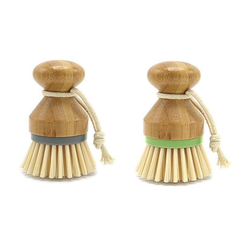 AC76-2 팩 주방 청소 브러시, 냄비, 팬, 접시, - Dish Brush Bamboo 리뷰 및 가격