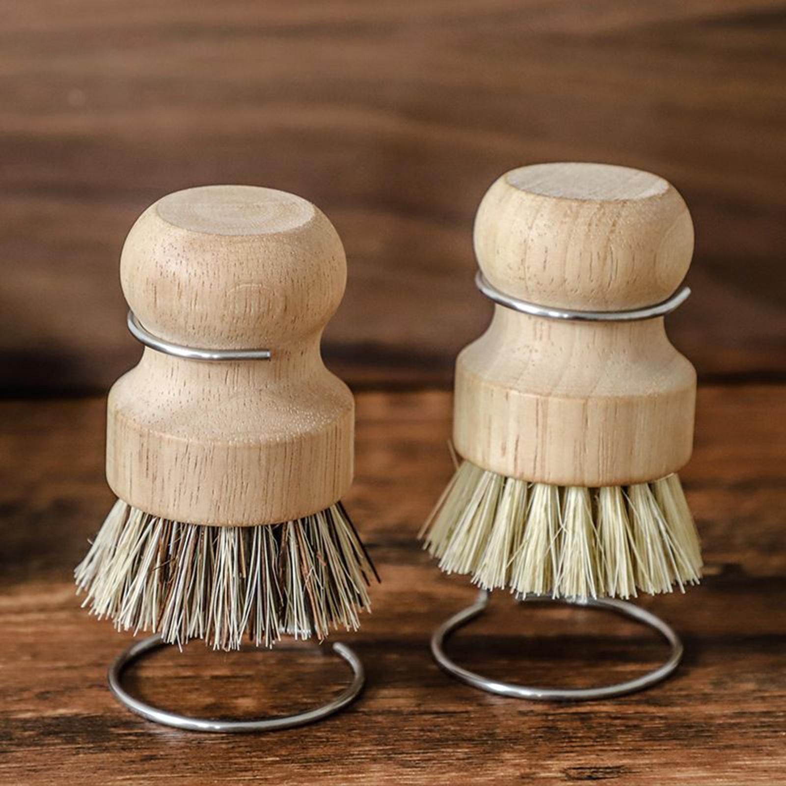 나무 주방 청소 브러시 천연 식기 냄비 프라이팬 싱크대 - Dish Brush Bamboo 리뷰 및 가격