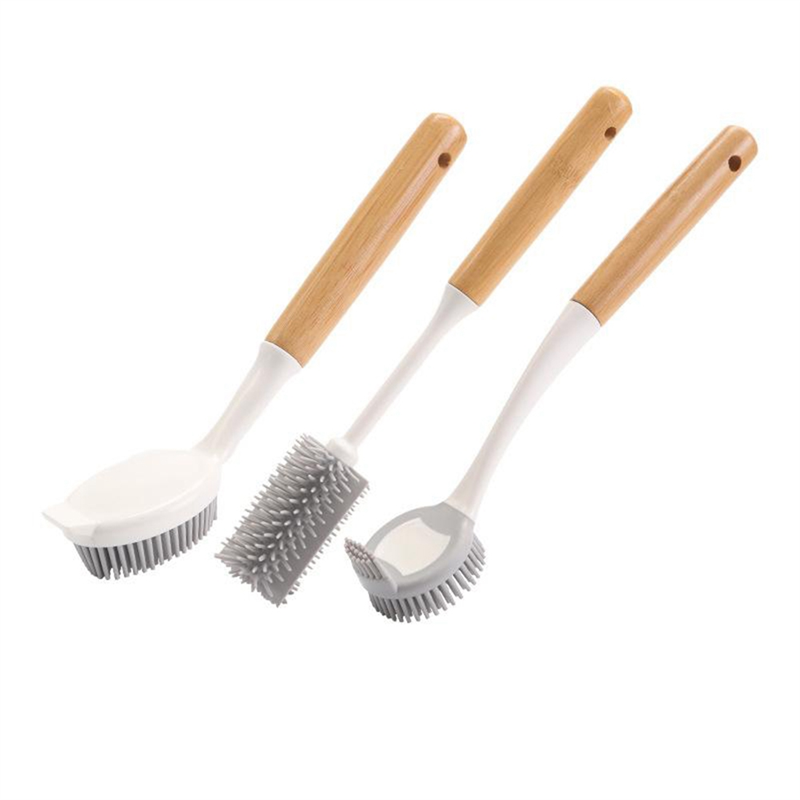 【필수품】대나무 손잡이가 있는 붙지 않는 접시 팬 브러 - Dish Brush Bamboo 리뷰 및 가격