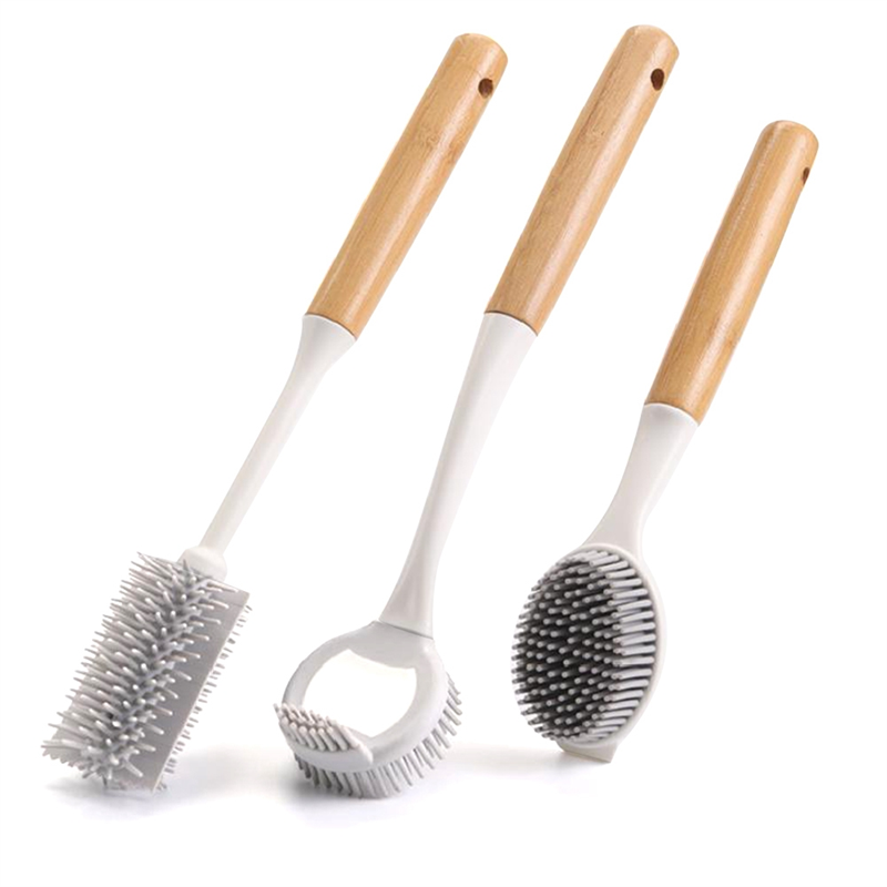 【필수품】대나무 손잡이가 있는 붙지 않는 접시 팬 브러 - Dish Brush Bamboo 리뷰 및 가격