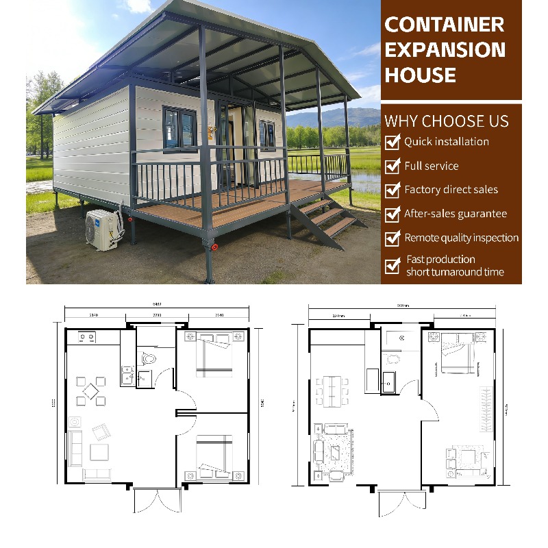 맞춤형 지속 가능한 네덜란드 디자인 확장형 컨테이너 하 - Sustainable Living House 리뷰 및 가격