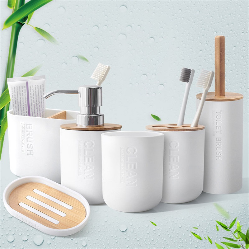 1pc 욕실 액세서리 비누 디스펜서 병 접시 화장실 쓰 - Dish Brush Bamboo 리뷰 및 가격
